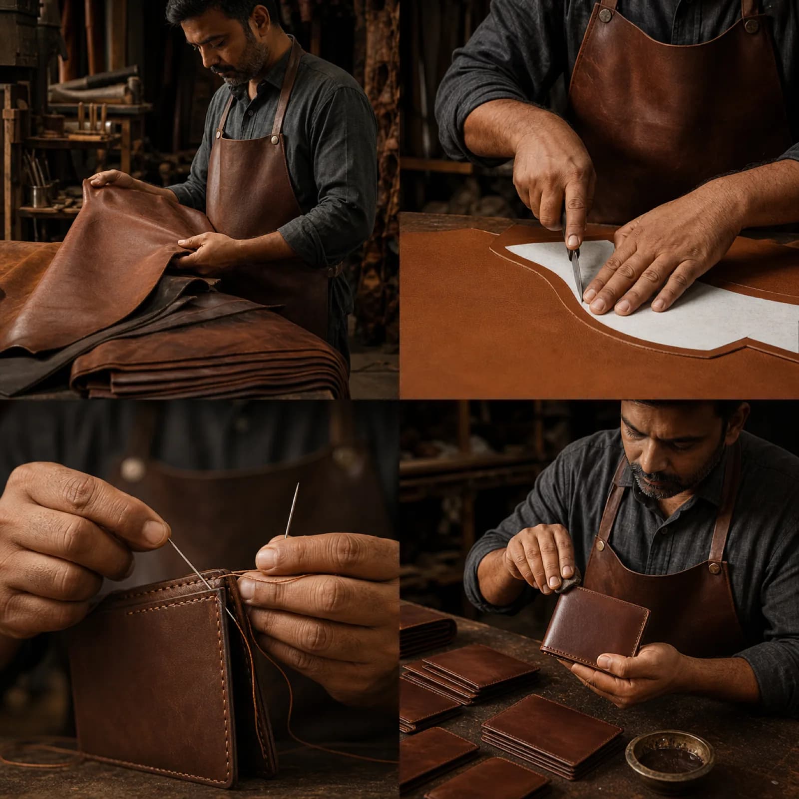 Full-grain leather, explained without jargon
